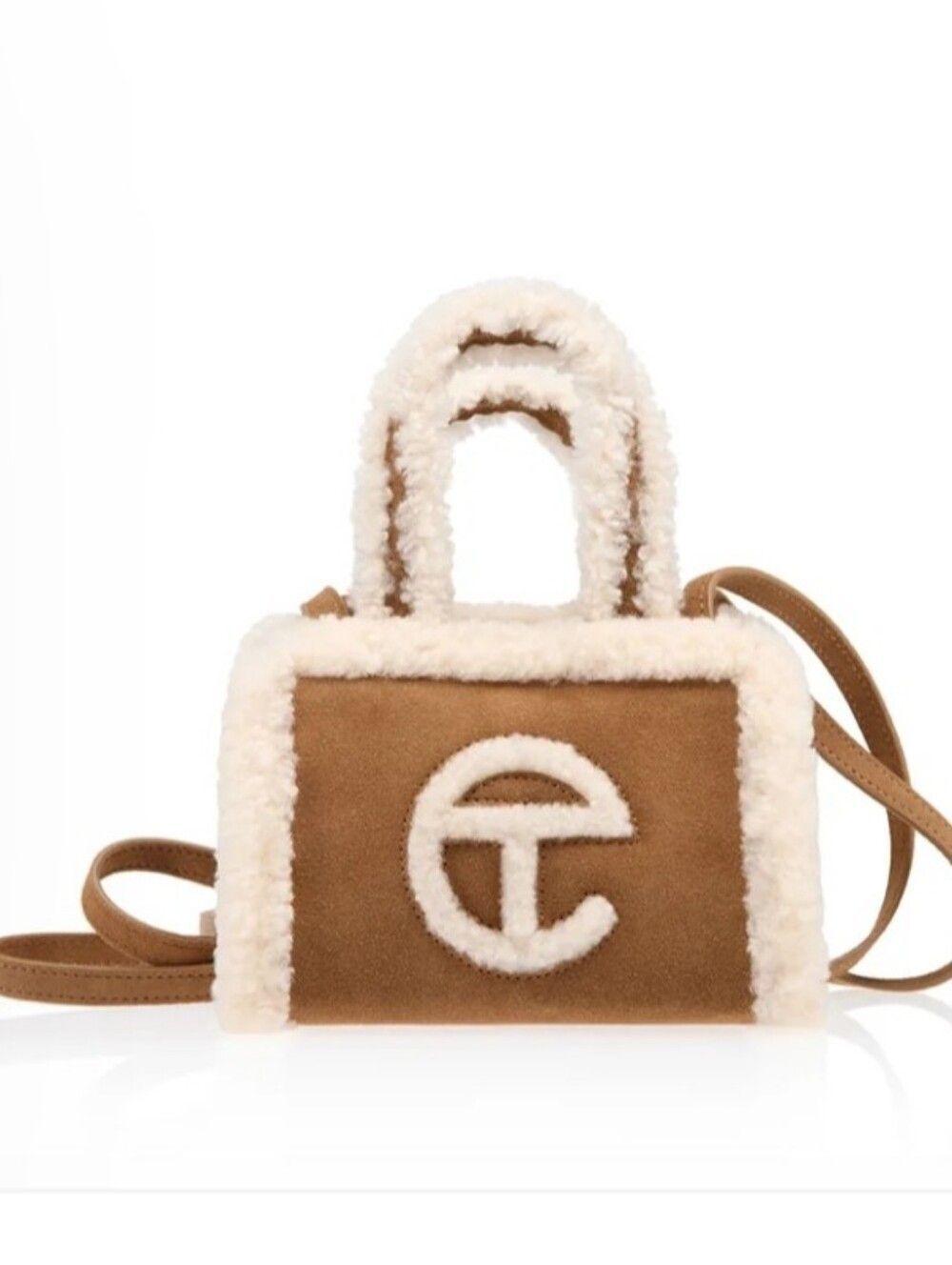 Ugg W Telfar Shearling Small Shopper Bag